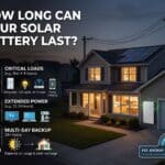 How Long Can a Solar Battery Power a House During an Outage?
