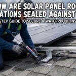 How Are Solar Panel Roof Penetrations Sealed Against Leaks?