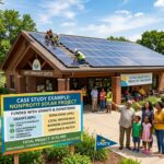 Case Study Example: Nonprofit Solar Funded With Grants and Donations