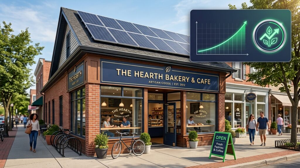 Case Study Example: Small Business Rooftop Solar to Cut Monthly Operating Costs