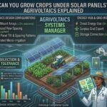 Can You Grow Crops Under Solar Panels? Agrivoltaics Explained