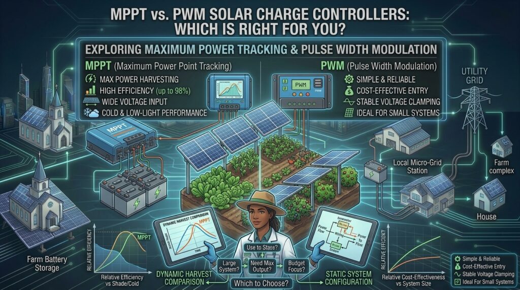 MPPT vs PWM Solar Charge Controller: Which One Do You Need?