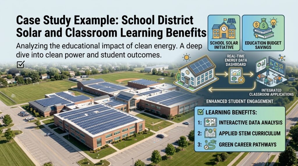 Case Study Example: School District Solar and Classroom Learning Benefits